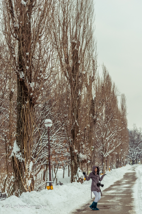 Iarna pe ulita... prin Bucuresti